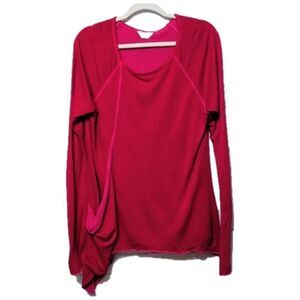 HARD TAIL Asymmetrical Hem Long Sleeve Top L